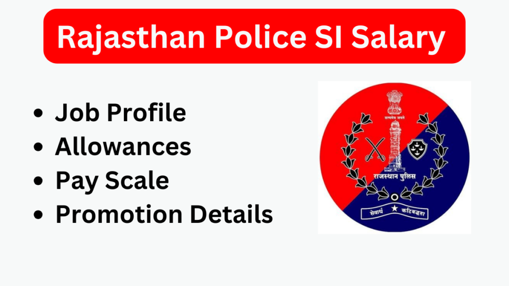 Rajasthan Police Sub Inspector Salary