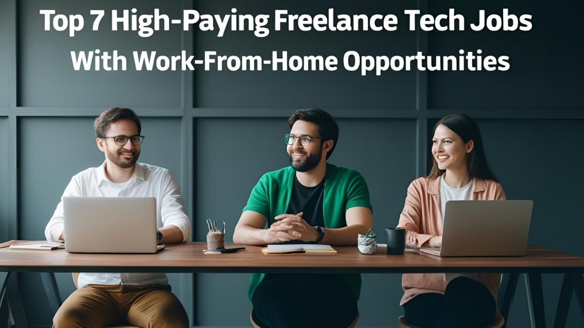 Top 7 High-Paying Freelance Tech Jobs That Offer Work-From-Home Opportunities