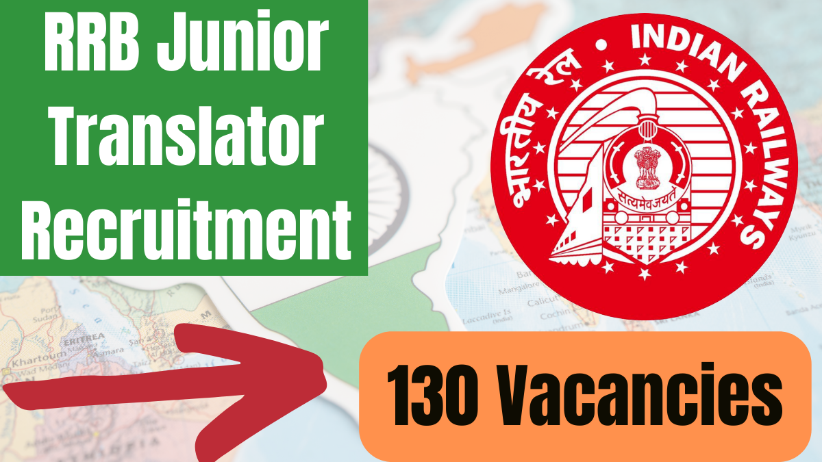 RRB Junior Translator Recruitment