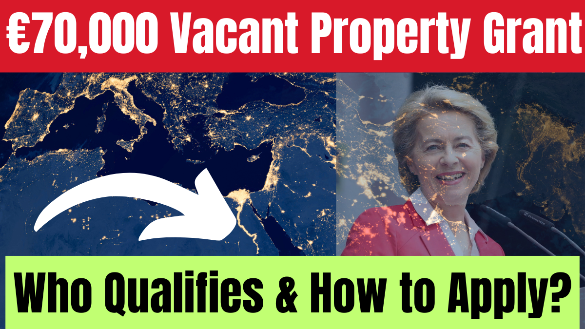 €70,000 Vacant Property Grant