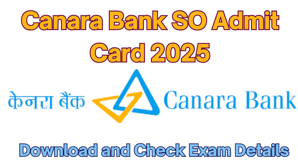 Canara Bank  RECURITMENT