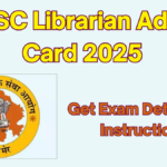 RPSC Librarian admit card