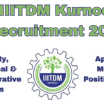 IIITDM Kurnool Recruitment 2025: Apply for Multiple Positions Now!