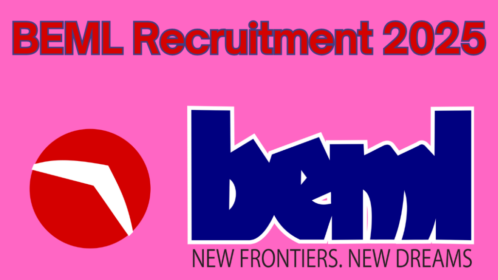 BEML Recruitment 2025: Junior Manager, Technician, and More – Apply Now