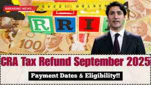 CRA Tax Refund September 2025 – Payment Dates & Eligibility