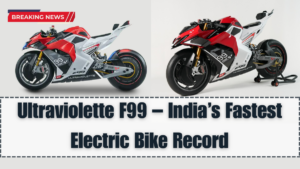 Ultraviolette F99 – India’s Fastest Electric Bike Record